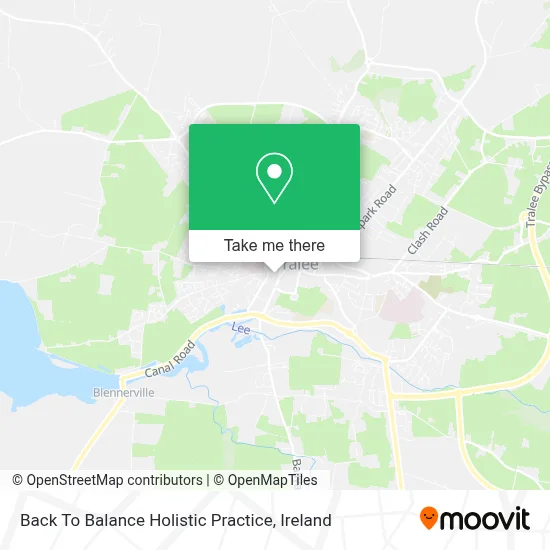Back To Balance Holistic Practice map