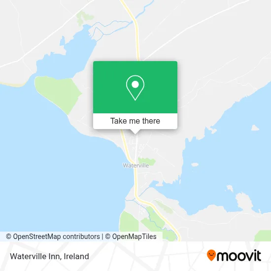 Waterville Inn map