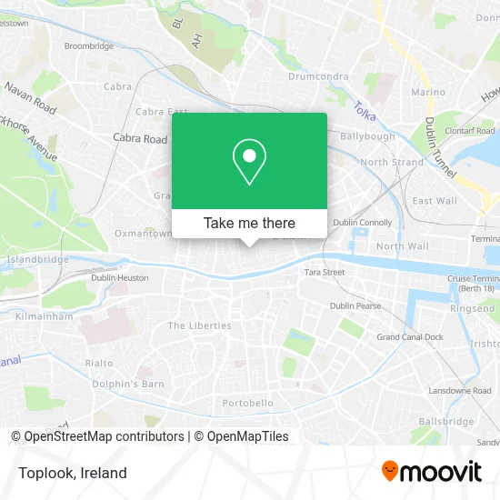 Toplook map