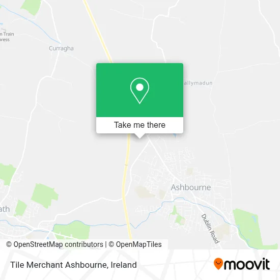 Tile Merchant Ashbourne map