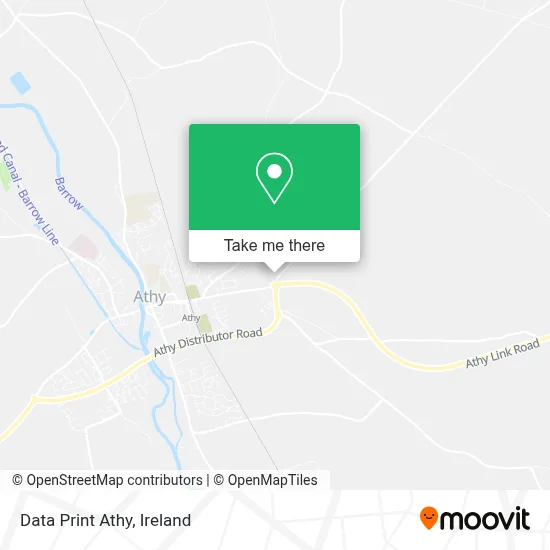 Data Print Athy map