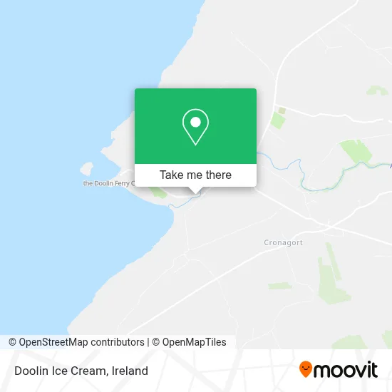 Doolin Ice Cream map