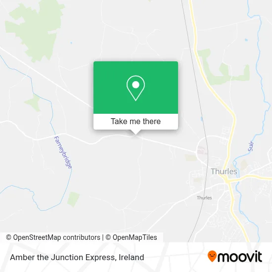 Amber the Junction Express map