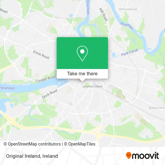 Original Ireland map
