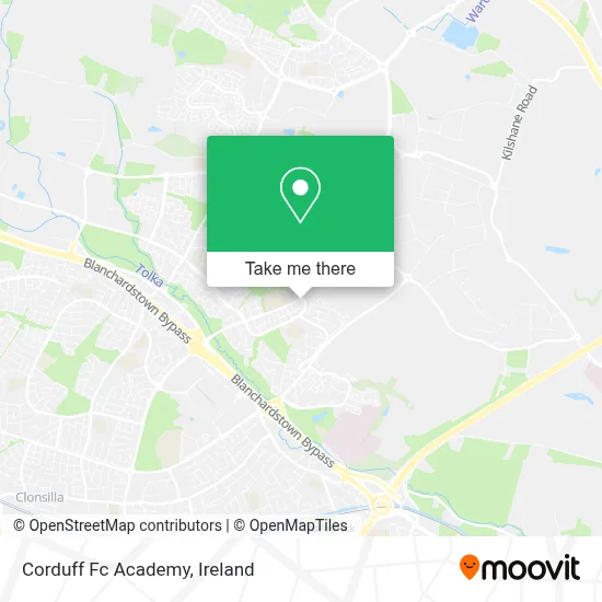 Corduff Fc Academy map