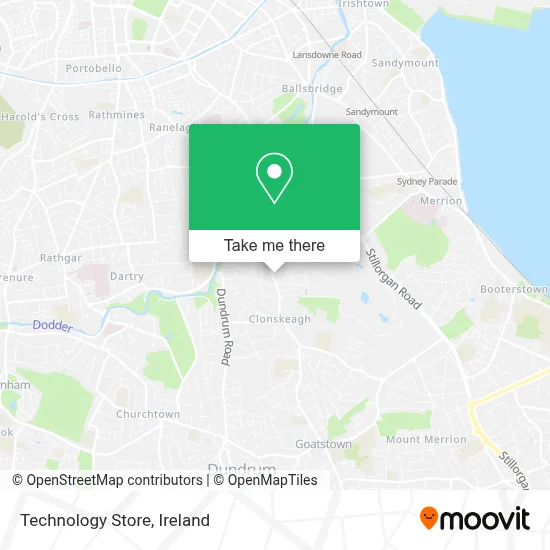 Technology Store map