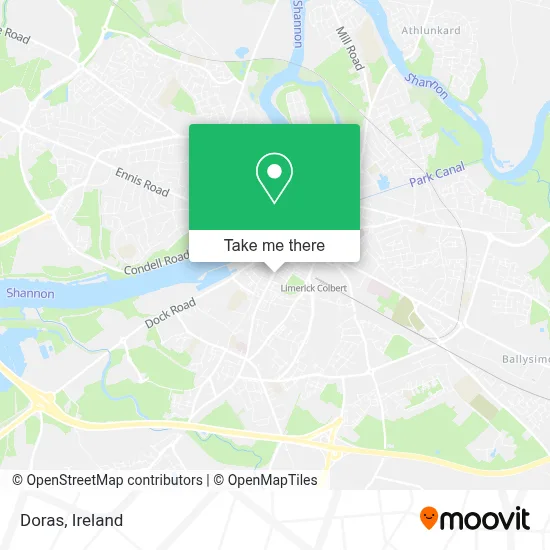 Doras map
