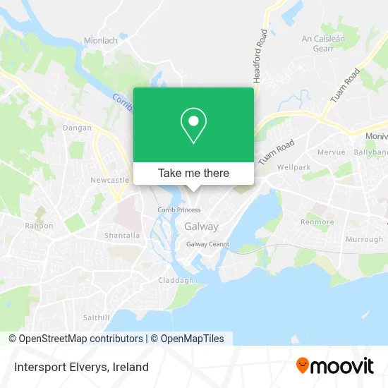 Intersport Elverys map