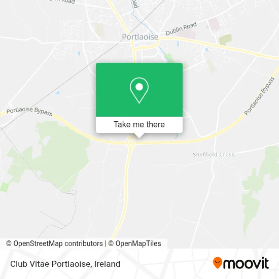 Club Vitae Portlaoise map