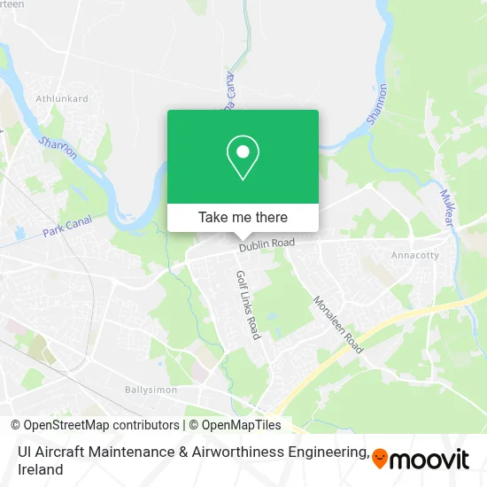 Ul Aircraft Maintenance & Airworthiness Engineering map