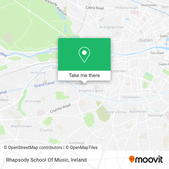 Rhapsody School Of Music map