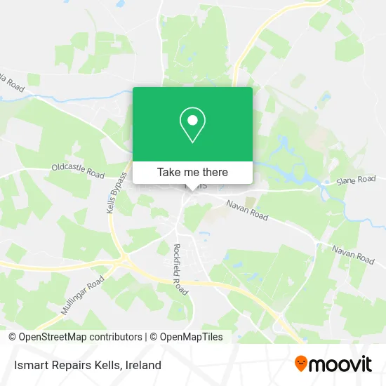 Ismart Repairs Kells map