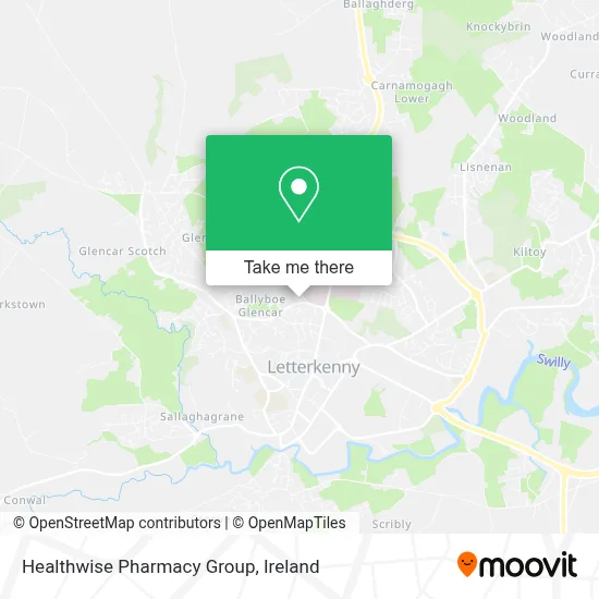 Healthwise Pharmacy Group map