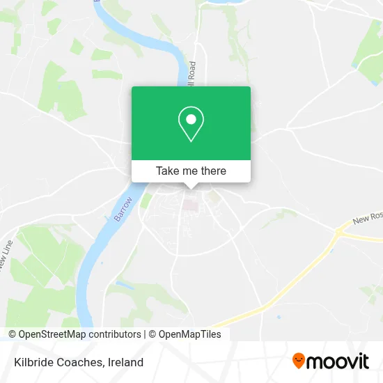 Kilbride Coaches map