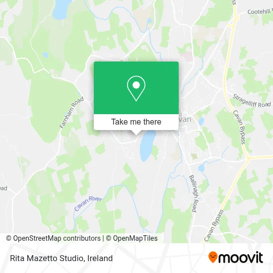 Rita Mazetto Studio map