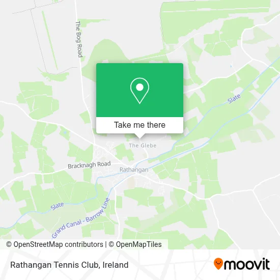 Rathangan Tennis Club map