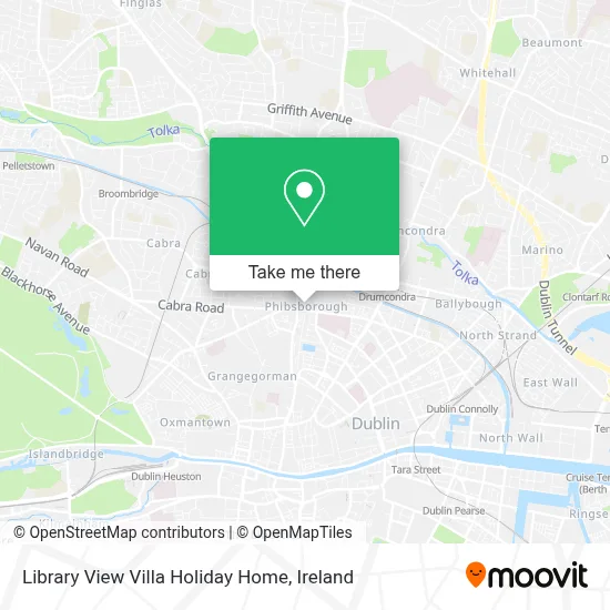 Library View Villa Holiday Home map