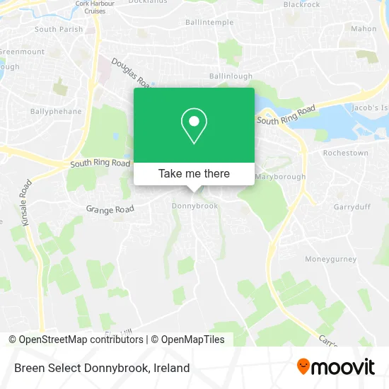 Breen Select Donnybrook map