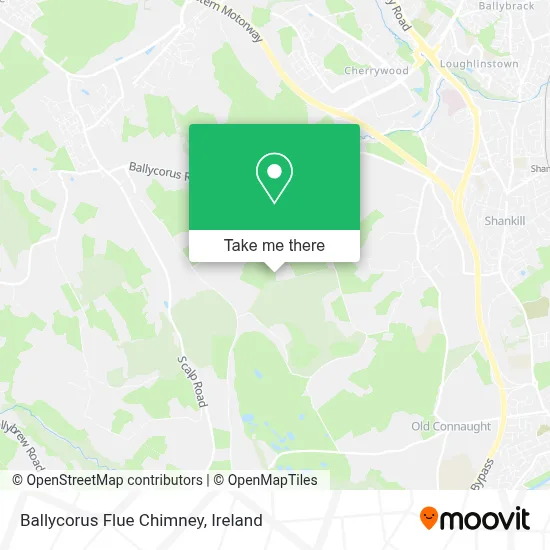 Ballycorus Flue Chimney map