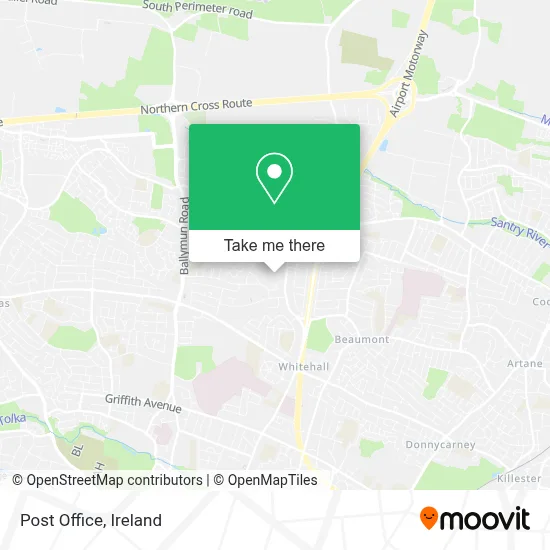 Post Office map