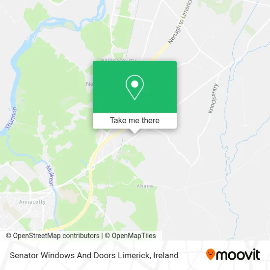 Senator Windows And Doors Limerick map