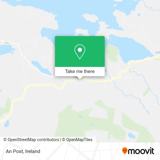 An Post map