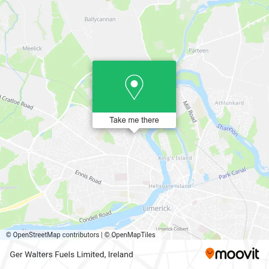 Ger Walters Fuels Limited map
