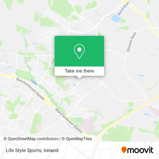 Life Style Sports map