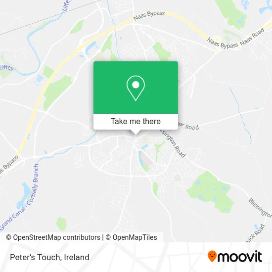 Peter's Touch map