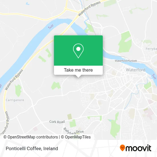 Ponticelli Coffee map