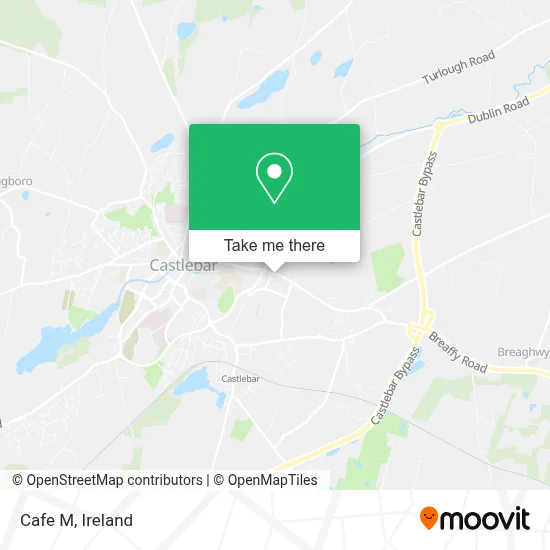 Cafe M map