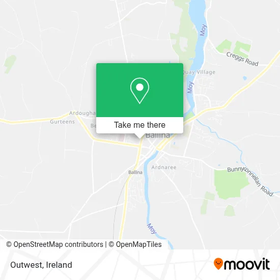 Outwest map