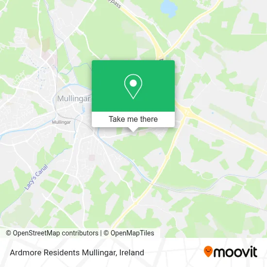 Ardmore Residents Mullingar map