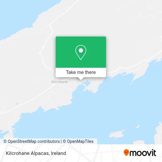 Kilcrohane Alpacas map