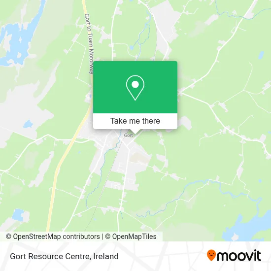 Gort Resource Centre map