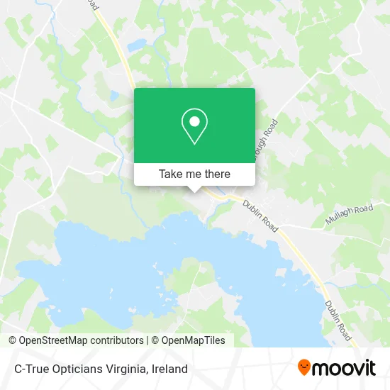 C-True Opticians Virginia map