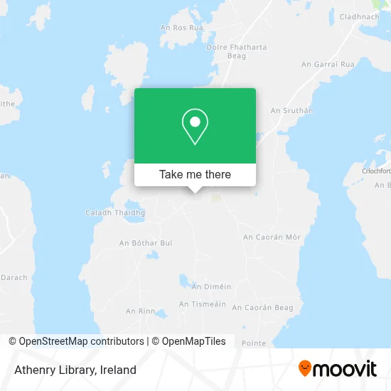 Athenry Library map