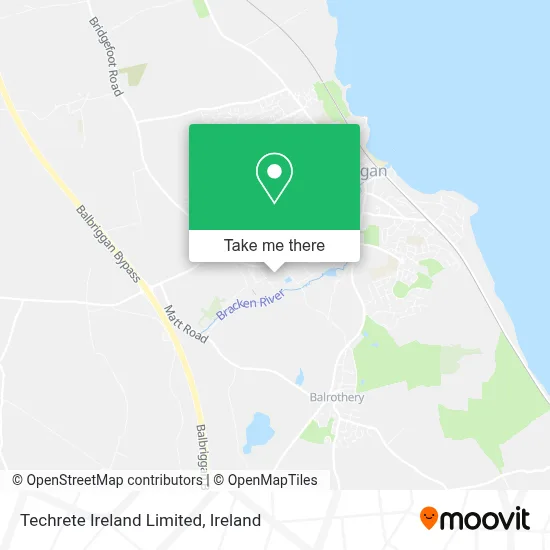 Techrete Ireland Limited map