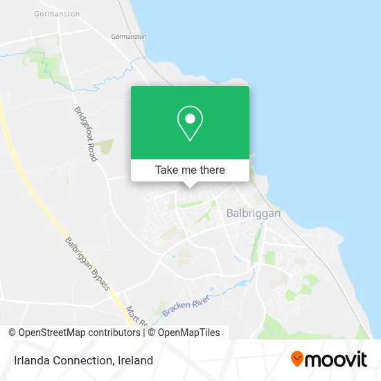 Irlanda Connection map
