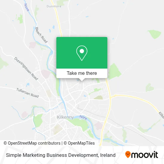 Simple Marketing Business Development map
