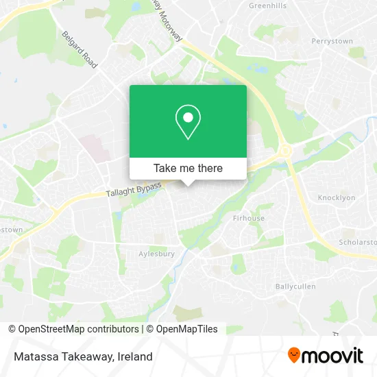Matassa Takeaway map