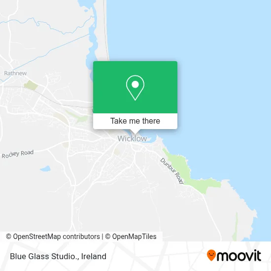 Blue Glass Studio. map