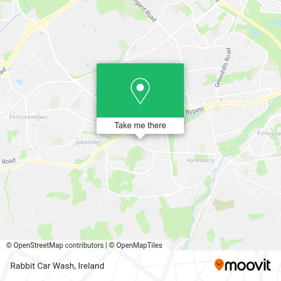 Rabbit Car Wash map