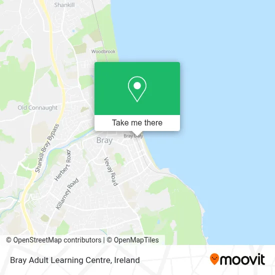 Bray Adult Learning Centre map