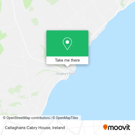 Callaghans Cabry House map