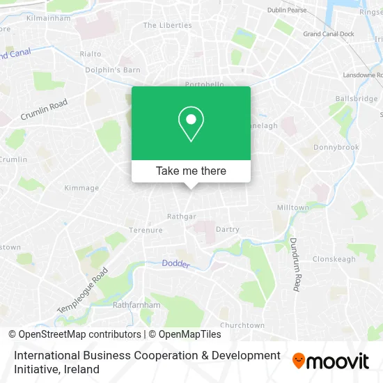 International Business Cooperation & Development Initiative map
