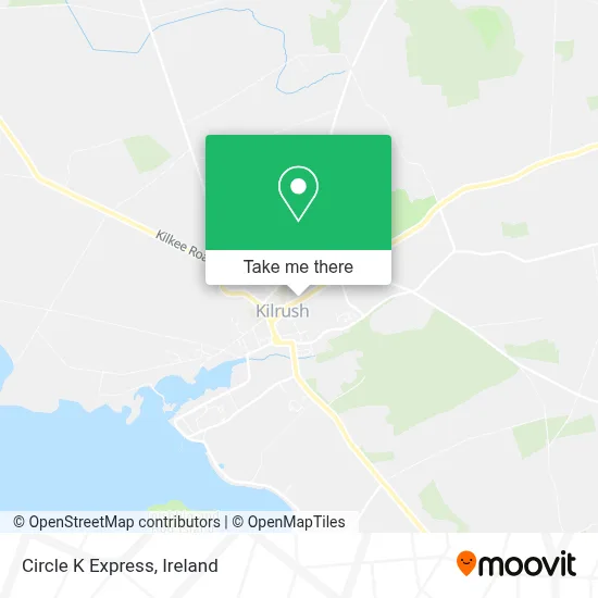 Circle K Express map