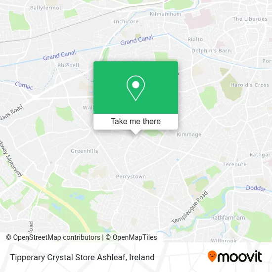 Tipperary Crystal Store Ashleaf map