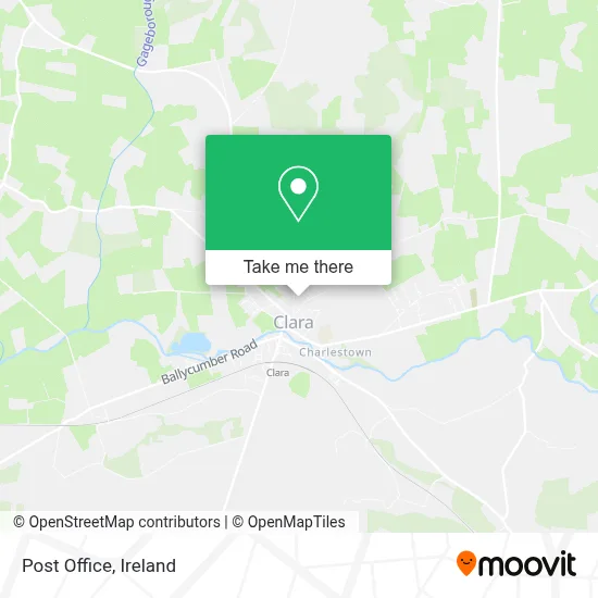 Post Office map