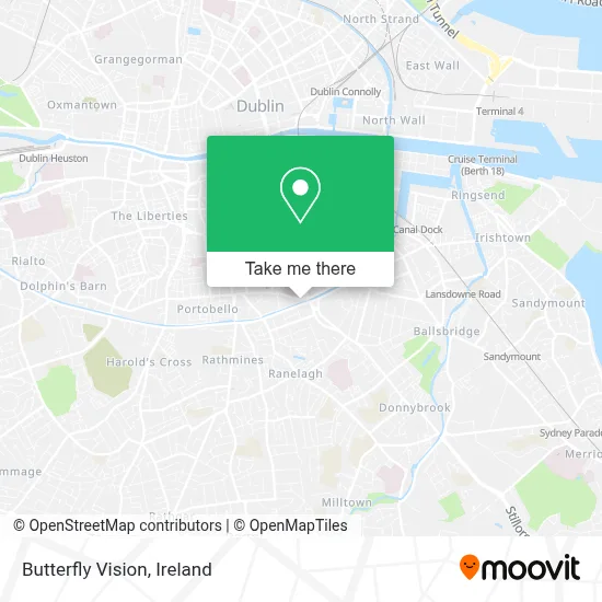 Butterfly Vision map